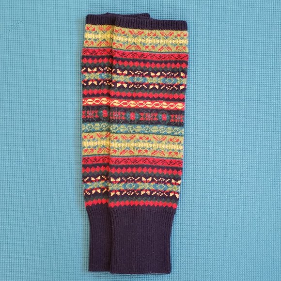 Leg Warmers in Navy - Picture 2 of 2
